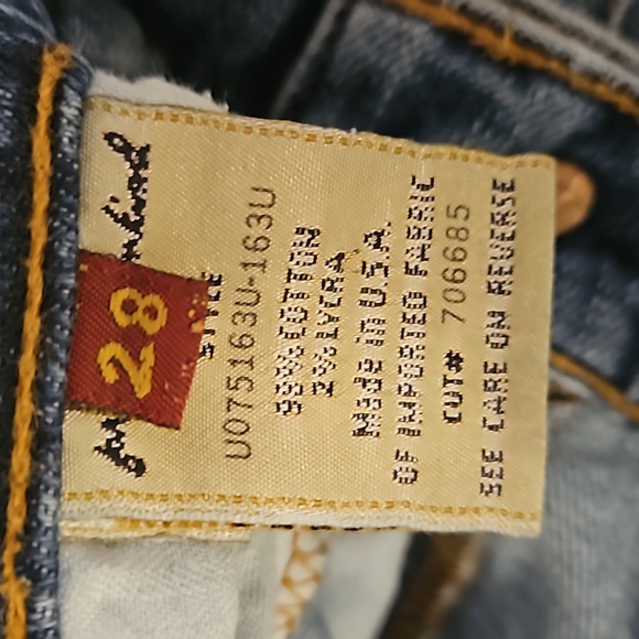 Vintage 7 for all Mankind jeans 28x32 - Picture 10 of 10